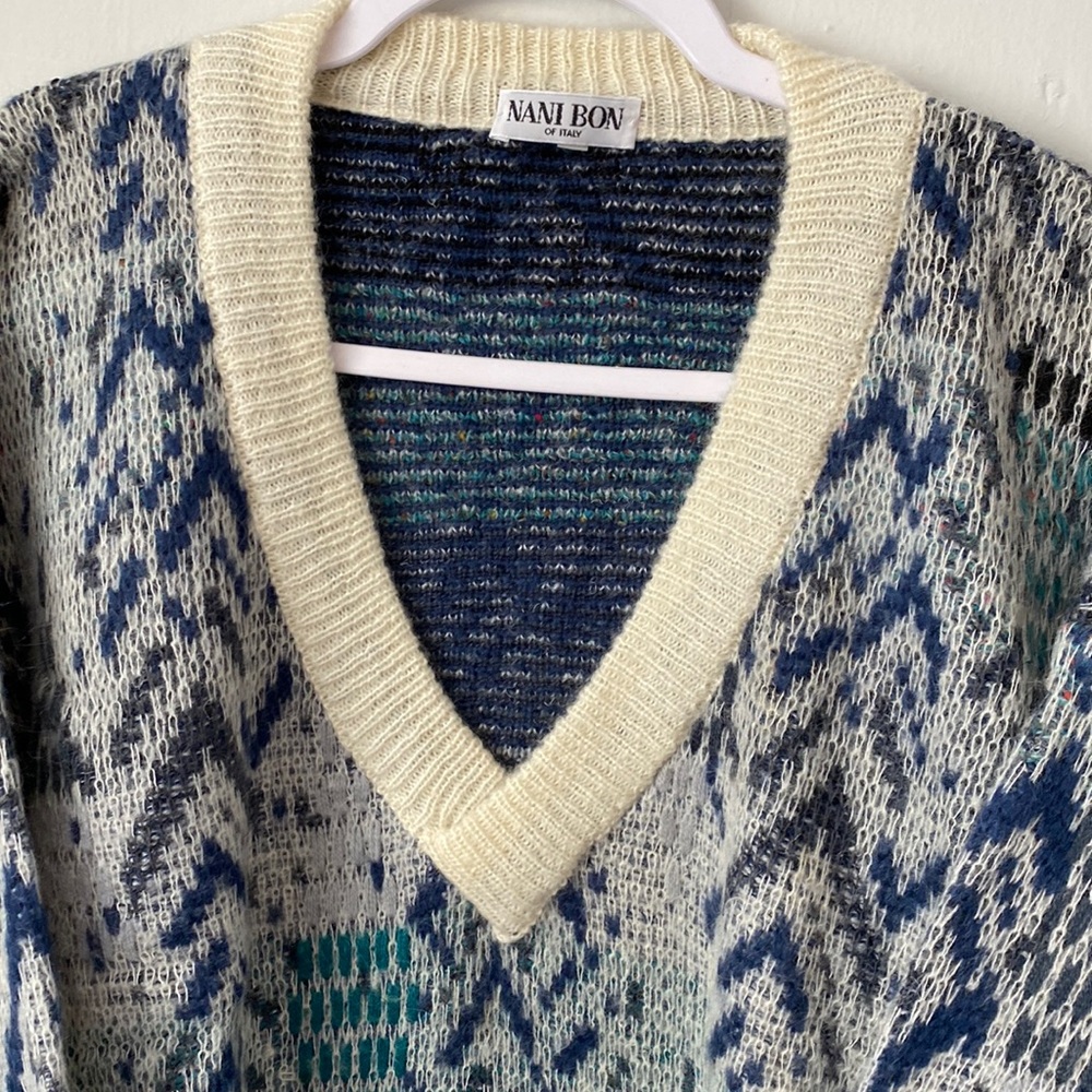 Nani Bon Men’s V-Neck Sweater